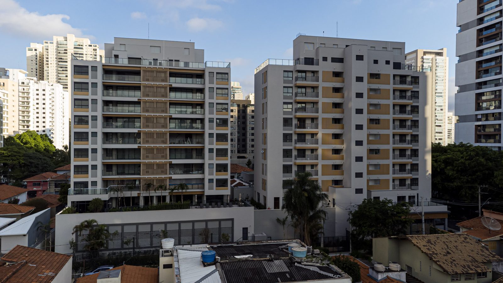 As duas torres do Ateliê 365 Brooklin